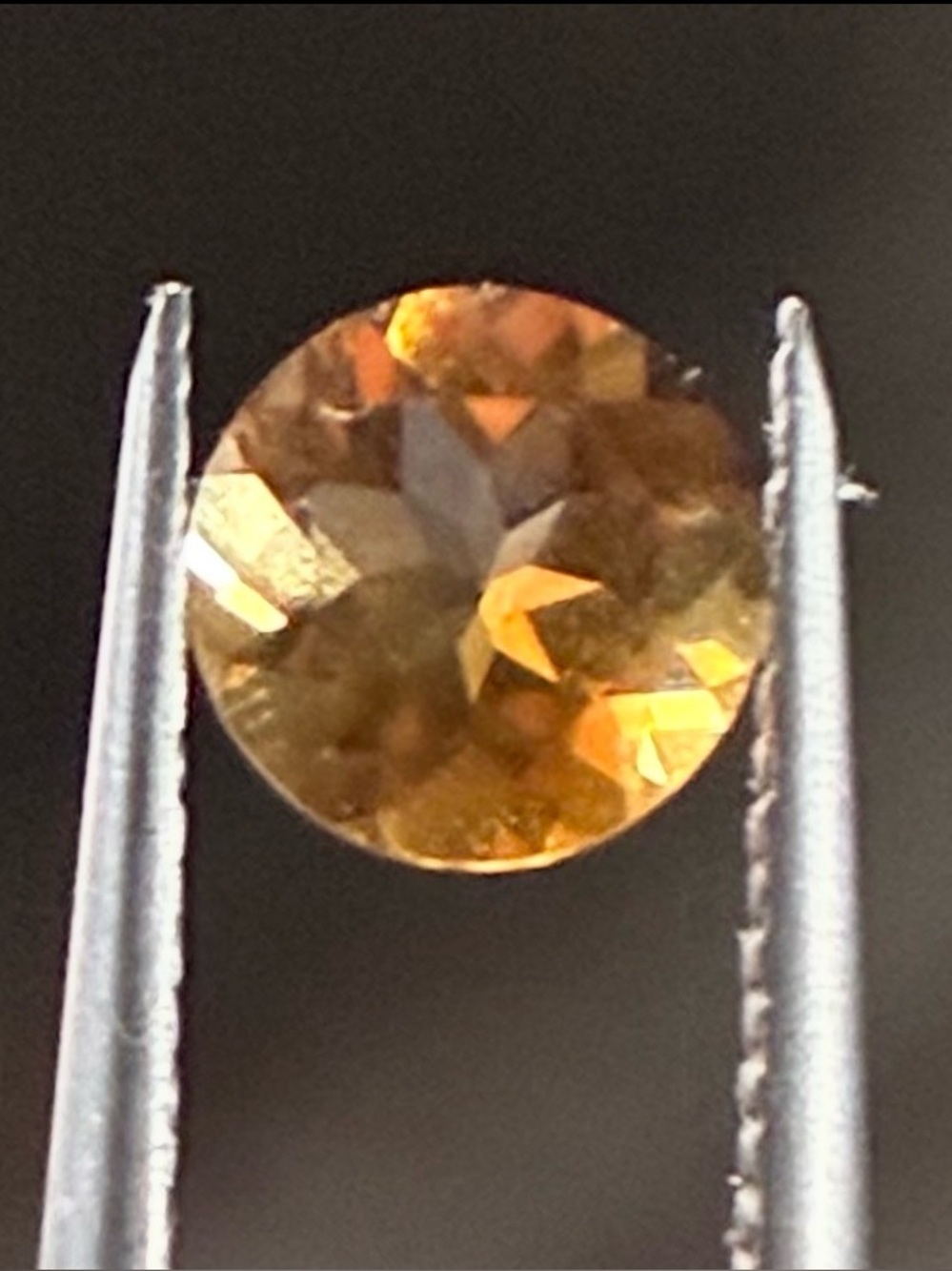 Pretty .6ct Round Citrine App. 6mm Loose Gemstone Yellow November Birthstone A